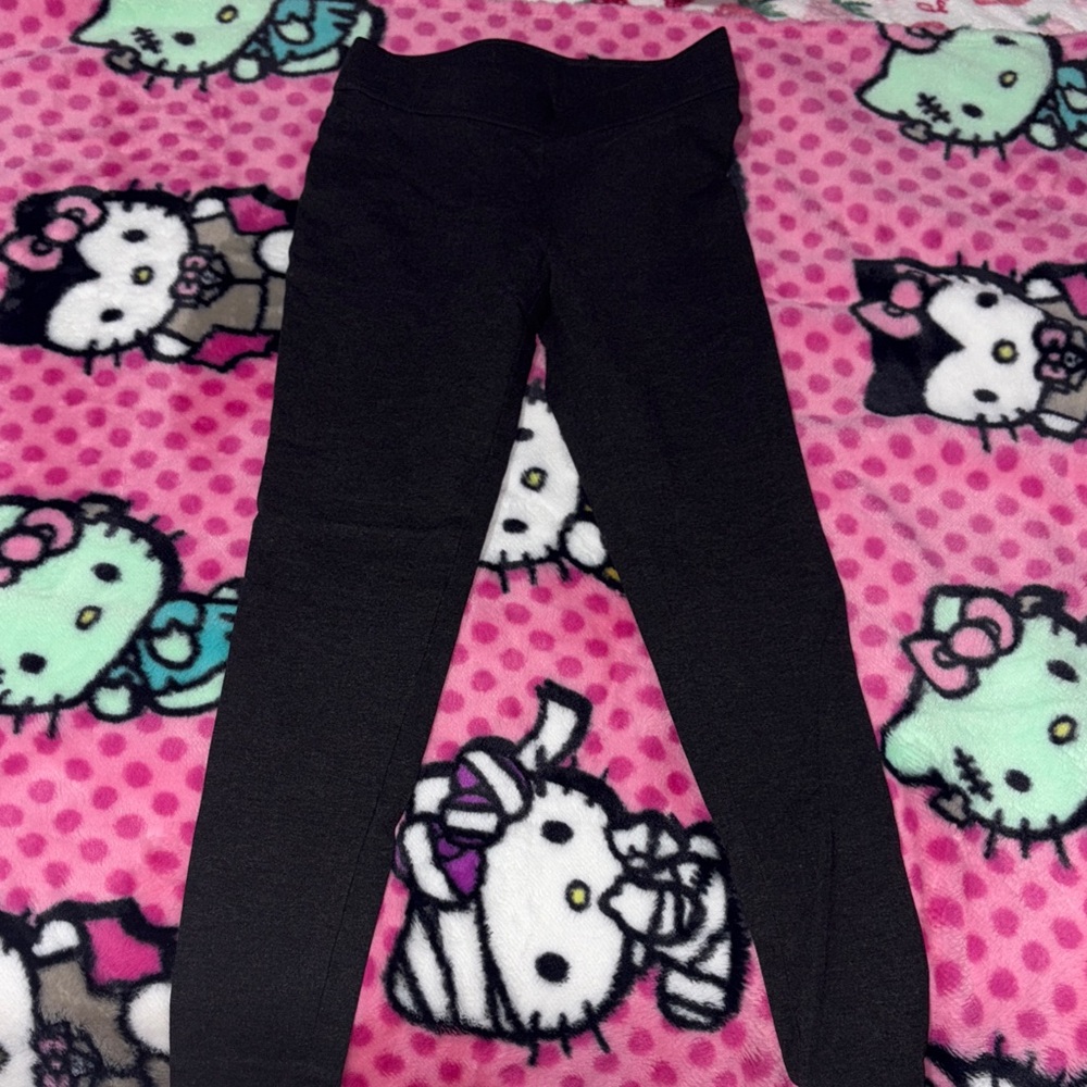 Dark Gray/Black Leggings